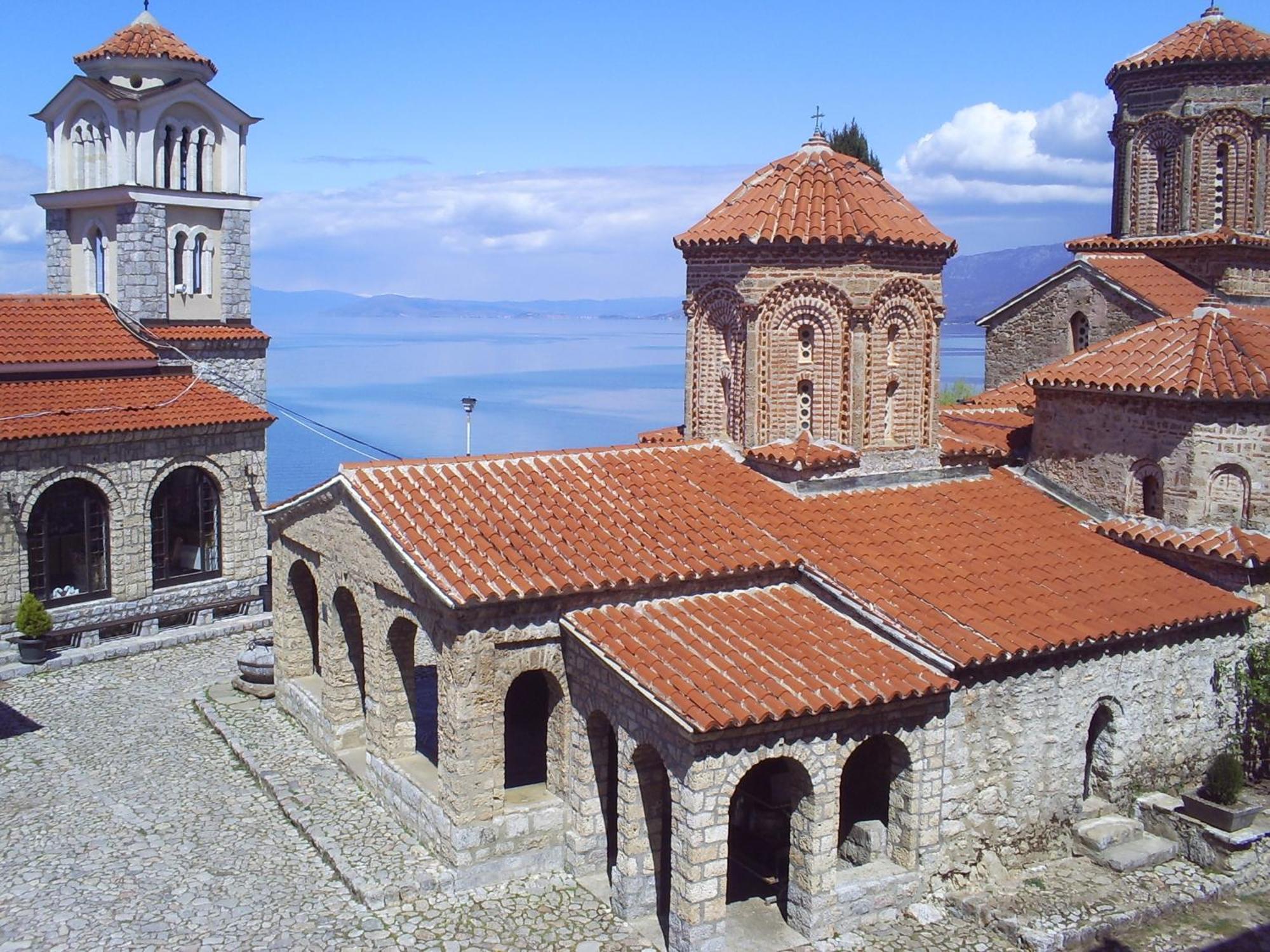 Hotel St. Naum Ljubaništa Buitenkant foto